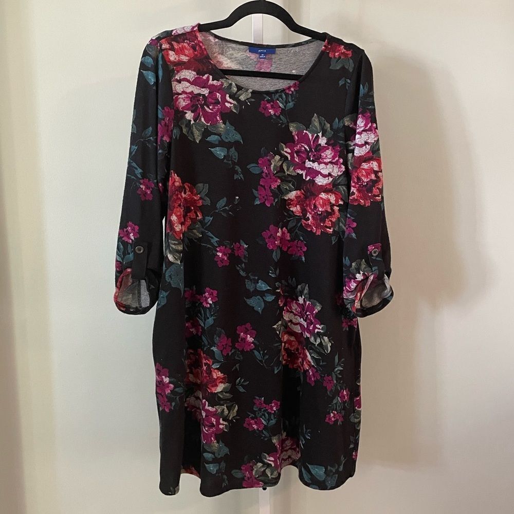 Apt. 9 Floral Sweater Dress